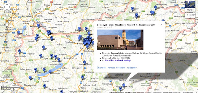 Hungarian Architecture - use the interactive map!